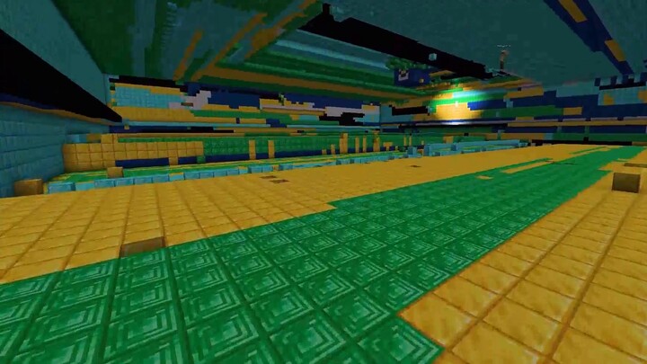 Explosive! We actually placed 1 million blocks purely manually! ! !