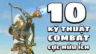 10 kỹ thuật cơ bản hay được sử dụng để đi  COMBAT - The Legend of Zelda: Breath of The Wild