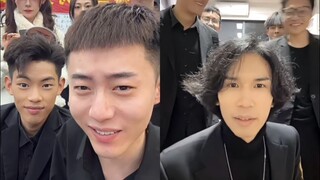 ikun导师携复旦摇子参加秋招现场，张诗尧震惊了