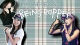 KIM SEJEONG (김세정) Being a Rapper