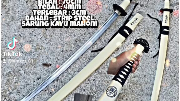 Emang gak ada lawan hand made cibatu the best #anime #katana #pedang #pedanganime #koleksi #hoby