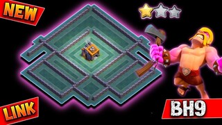 New BH9 Base Layout 2022 With Replay | New Best Builder Base 9 With Copy Link | Clash Of Clans