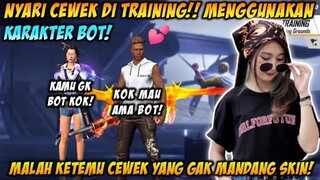 NYARI CEWEK DI TRAINING ❗PAKAI BOT ADAM | MALAH KETEMU CEWEK YANG GK MANDANG SKIN? GWE AUTO BAPER😚