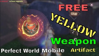 How to get FREE Yellow Weapon Perfect World Mobile Gameplay