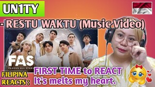 UN1TY - RESTU WAKTU (As time allows) Music Video || FILIPINA FIRST TIME TO REACT