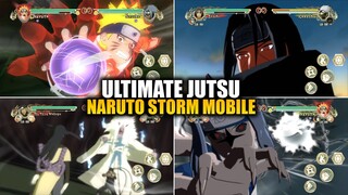 List Semua Ultimate Jutsu | Naruto Ultimate Ninja Storm Mobile (Android/iOS)