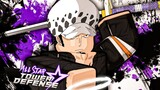 Trafalgar Law Teleports Units Back! Best Support Unit? On All Star Tower Defense