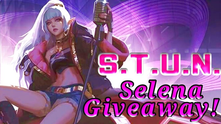 Selena S.T.U.N. Skin Giveaway! | MLBB | by Senpai Phantom ML