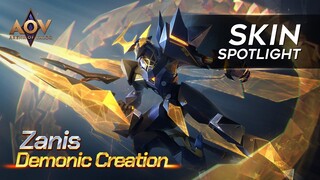 Zanis Demonic Creation Skin Spotlight - Garena AOV (Arena of Valor)