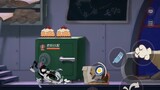 Game seluler Tom and Jerry: Setan Teffy menggunakan 3 paket peledak untuk membuka dinding, dan panci