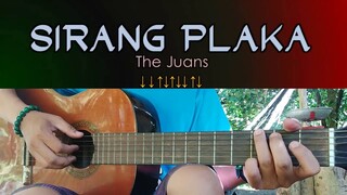 Sirang Plaka - The Juans - Guitar Chords