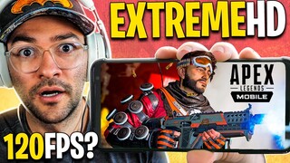 Gameplay 120fps no APEX LEGENDS MOBILE no ROG Phone 5s??