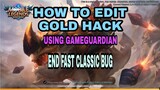 How To Edit Gold Hack End Classic Bug Fast Full Tutorial Barats Patch