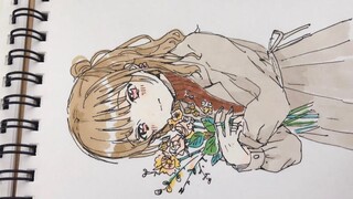 【一発画き】Female child💐