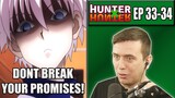 DO NOT ANGER KILLUA! | Hunter x Hunter Episode 33 and 34 REACTION