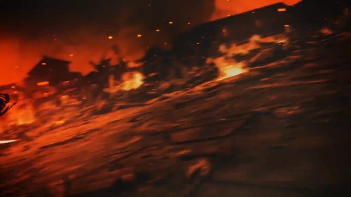 Demon Slayer super-burning clip, Tanjiro opens the pattern