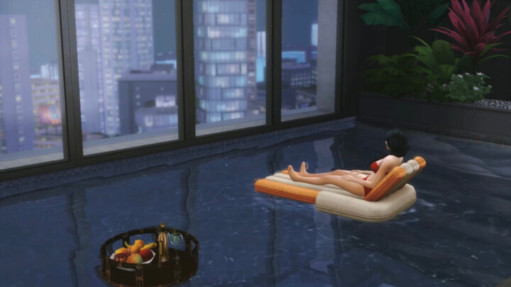 [The Sims 4] Nhanh chóng xây dựng một căn hộ áp mái hỗn hợp