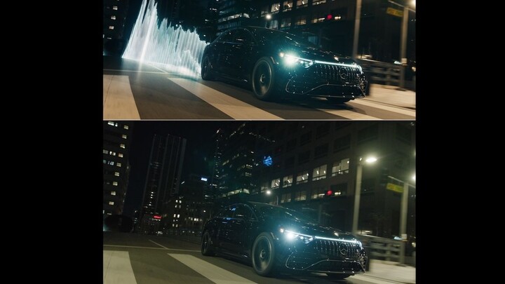 Mercedes AMG & Will.I.Am - MBUX SOUND DRIVE (Before & After)