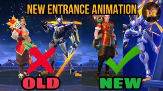 NEW ENTRANCE ANIMATIONS in Mobile Legends