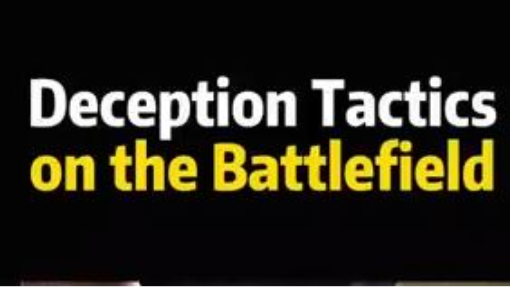 Deception Tactics on the Battlefield