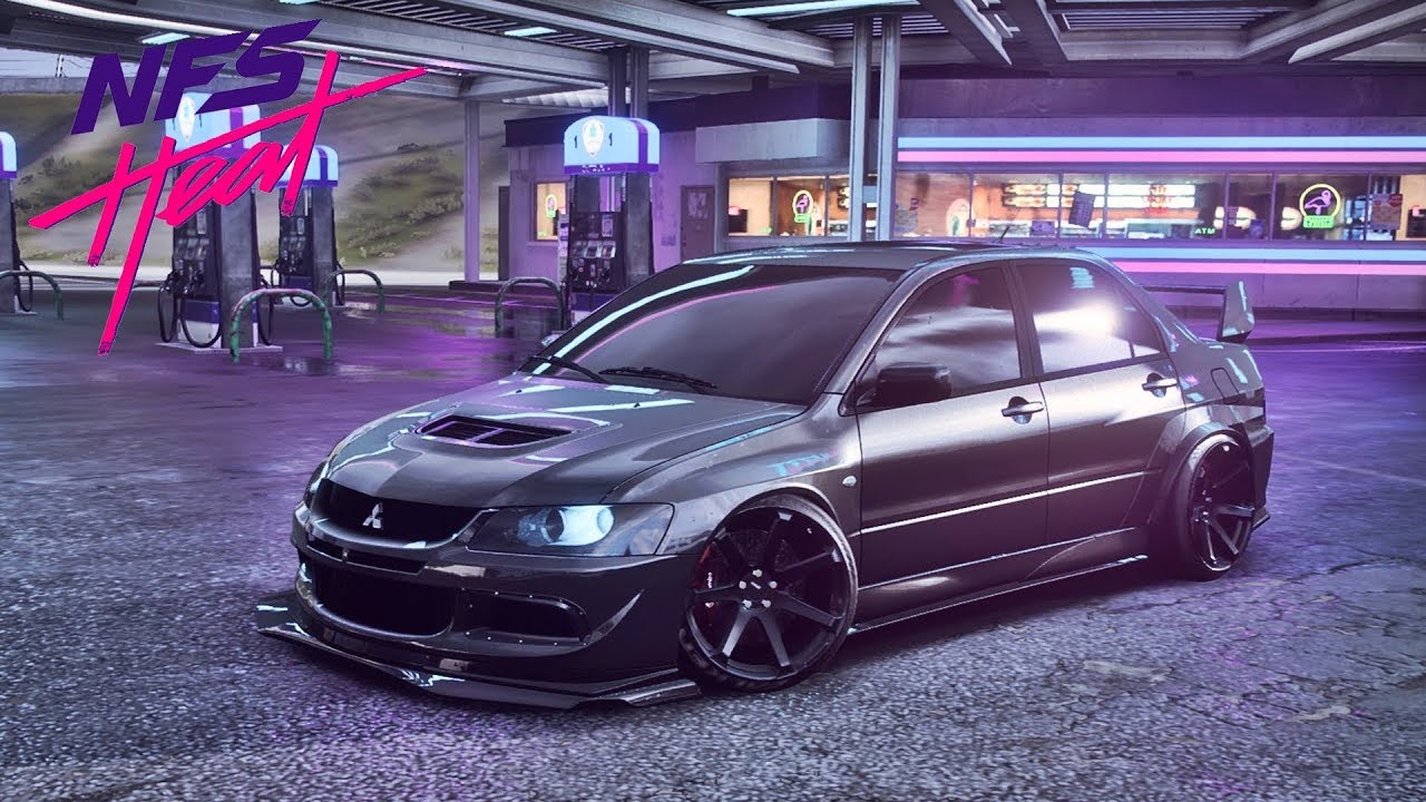 Need for Speed Heat Gameplay - 800HP MITSUBISHI LANCER EVOLUTION IX  Customization | Evo IX Max Build - Bilibili