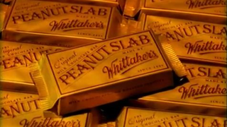 Whittakers Peanut Slab Ad Nz 1993