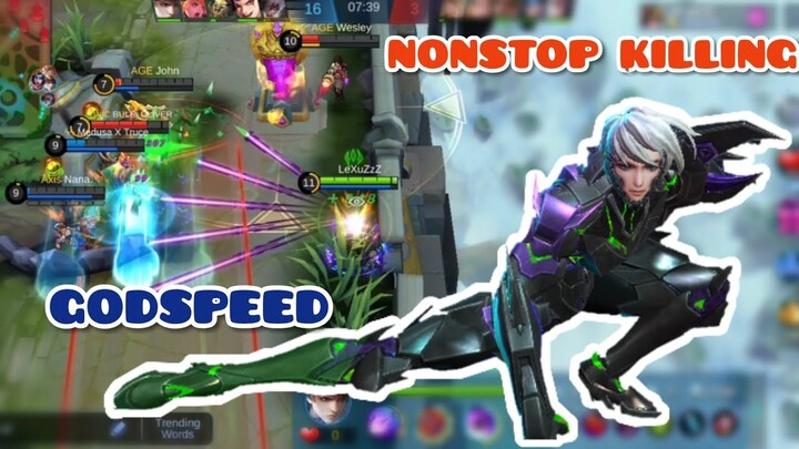 GUSION GAMEPLAY NONSTOP KILLING SUPER AGGRESSIVE.