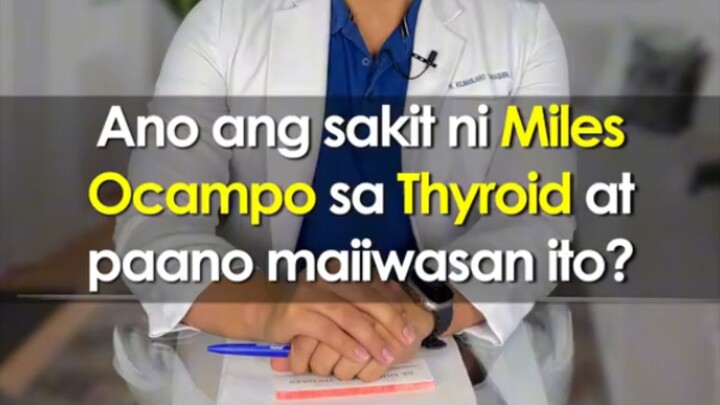 Ano ang sakit na Thyroid at paano ito maiiwasan