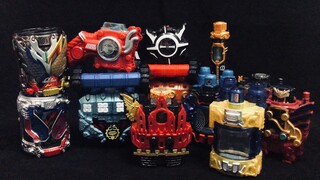 Kamen Rider Build — A huge collection of power-up items!!!