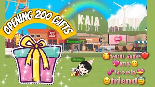 PLAYTOGETHER : OPENING 200 GIFTS ! I'M SO HAPPY