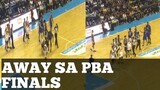 San Miguel Vs Talk N Text | PBA Finals Game 1 | Pisikalan Ross and Jones