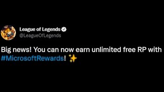 Riot are giving away unlimited free RP!?