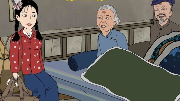 Mengunjungi pamanku di rumah sakit