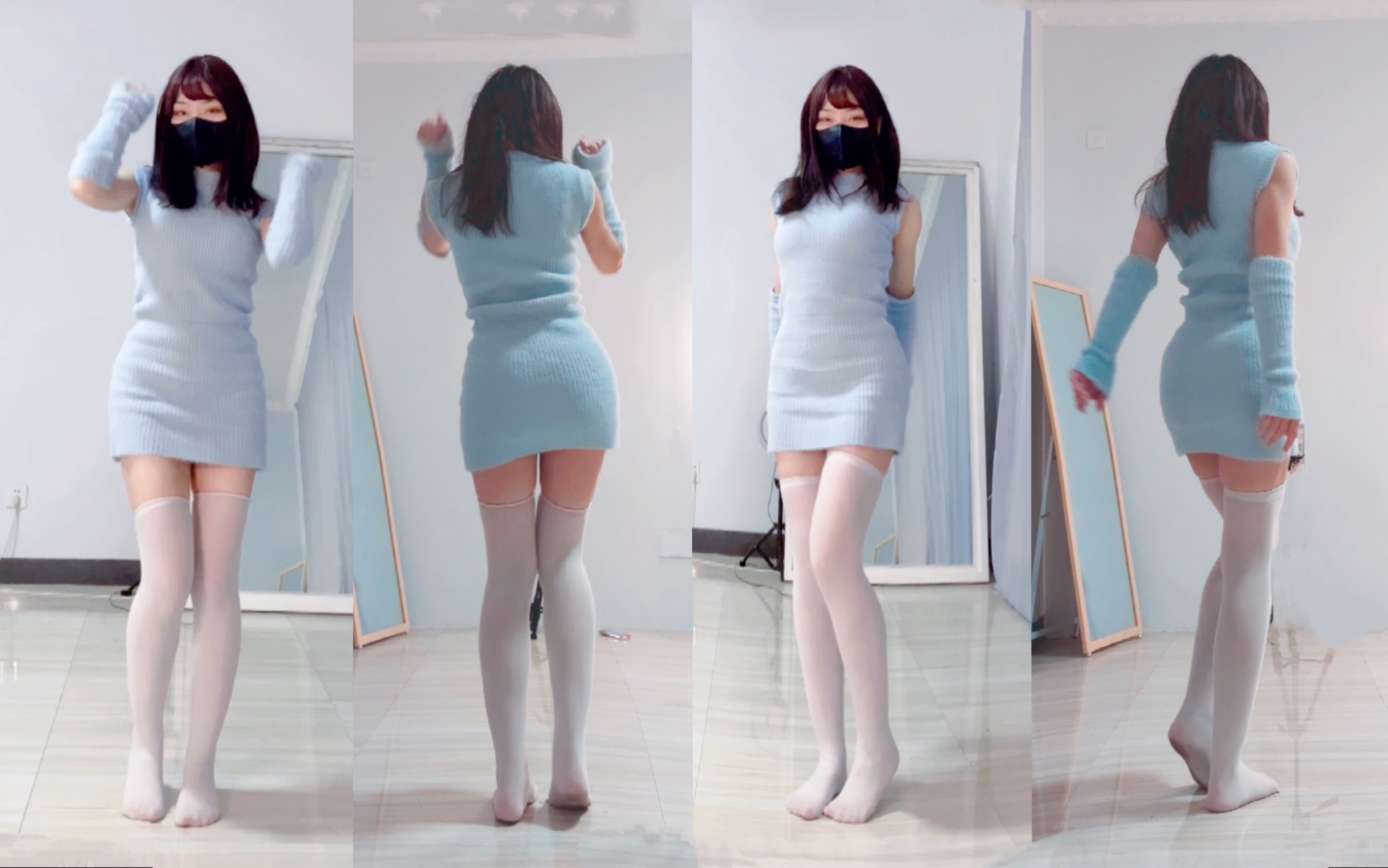 正面vs背面的蓝色战衣 你喜欢哪一个 Bilibili