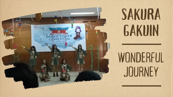 lagu wajib dari panitia?! 🤔 sakura gakuin 「wonderful journey」 dance cover by angel wings