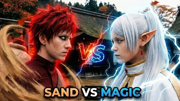 GAARA vs FRIEREN – The Battle Begins (Short Film) | Battle Anime Universe