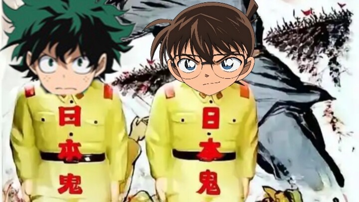 Thám tử lừng danh Conan hợp tác với Học viện Quỷ Tử, vung đại đao chém thẳng vào đầu cánh cửa tủ!