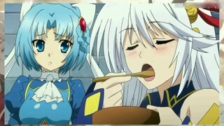 Blue-haired girls in anime are cute!