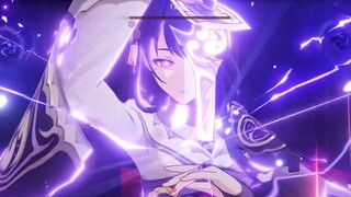 【Genshin Impact】 ما الذي قد تفكر به رائعة البرق من المستوى 1؟ فقط تريد أن تضع جيجي في تمثال الإله