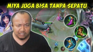 MIYA JUGA BISA ITEM TANPA PAKE SEPATU!