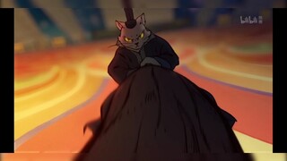 The cat master's super exciting fighting scene, this is the Chinese comics