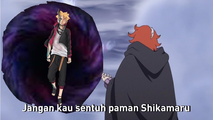 TERNYATA!!! BORUTO OTSUTSUKI GUNAKAN JIKUKAN NINJUTSU UNTUK SELAMATKAN SHIKAMARU DARI EIDA DAN CODE