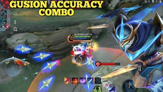 GUSION HIGH ACCURACY COMBO, AUTO MENGHILANG LAWAN