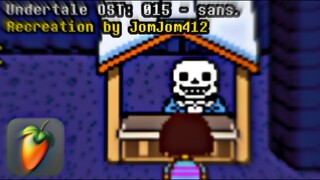 Undertale OST: 015 - sans. [FL Mobile RECREATION] (+FLM DOWNLOAD)