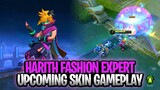 Harith New Upcoming Skin "Fashion Expert" Gameplay | Mobile Legends Bang Bang