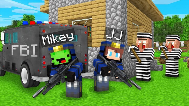 Why Did Mikey & JJ Become FBI in Minecraft (Maizen)