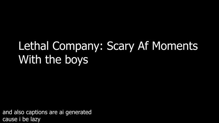 Lethal Company | Scary Moments with the boys
