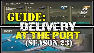 "DELIVERY EVENT" | GUIDE ON HOW TO DO IT/ WHERE TO GET SUNKEN CRATE - Last Day On Earth: Survival