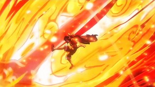 [Remix]Exciting fire fists moments of Luffy in <ONE PIECE>