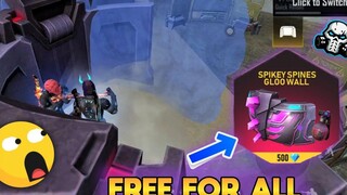 เติมเงินฟรี 😱 เคล็ดลับ รางวัลเติมเงินใหม่ - SPINE PUNK GARENA FREEFIRE ❤️✅ ฟรี GLOO WALL SKIN 🔥